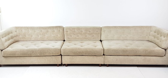 Image 1 of Vintage Leolux modular sofa model 702 beige