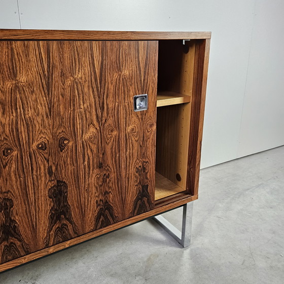 Image 1 of Credenza vintage con ante scorrevoli, palissandro