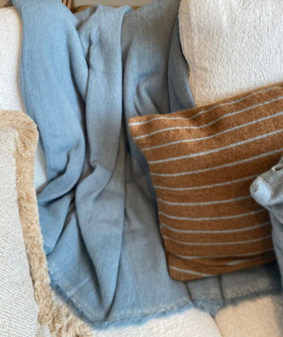 Image 1 of Set di cuscini decorativi The Souks Pine stripe