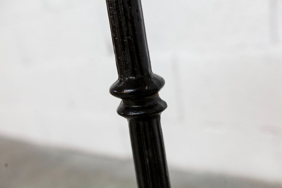 Image 1 of Marble and cast iron plant stand, 1960s, D30