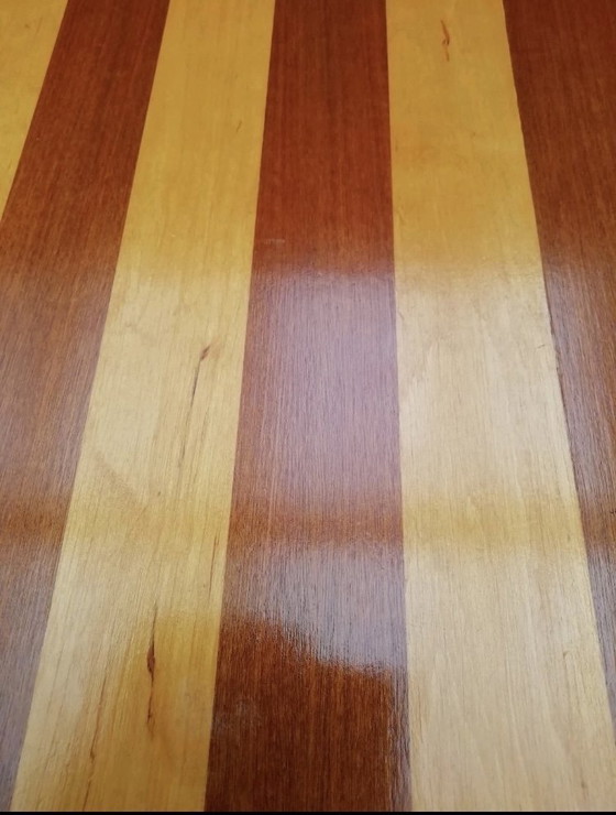Image 1 of Table 60s, Midcentury, real wood, two-tone and extendable