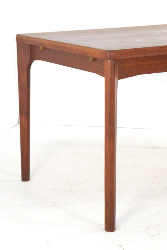 Image 1 of Henning Kjaernulf for Vejle extendable dining table table Danish vintage