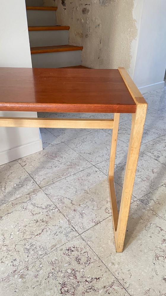 Vintage salontafel van exotisch hout – PIER IMPORT, Wood (photo 25 of 32)