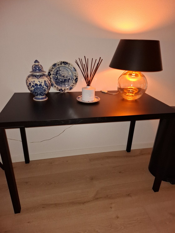 Image 1 of Schreibtisch mit massiver Eichenplatte