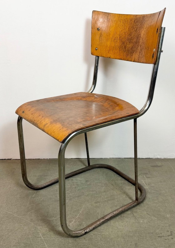 Image 1 of Chaise d'atelier vintage, années 1960