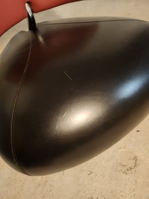 Paolo – Leolux, fauteuils, Leather, Metal