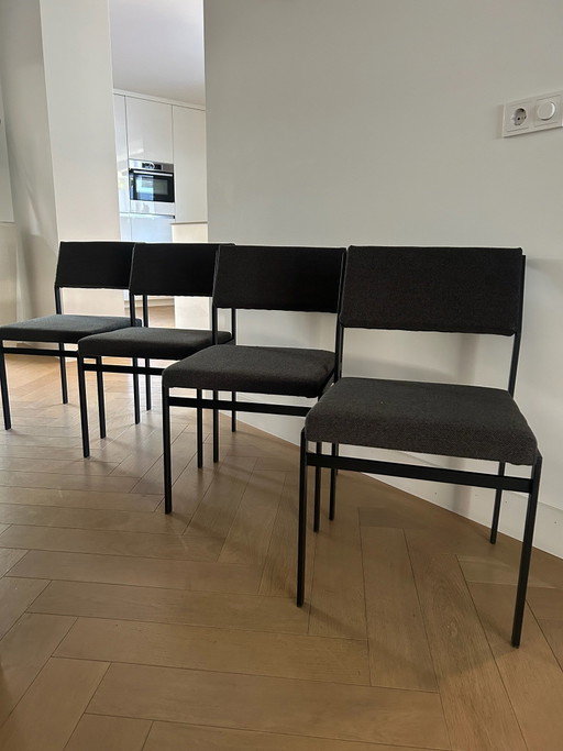 4x Pastoe SM07 eetkamerstoelen