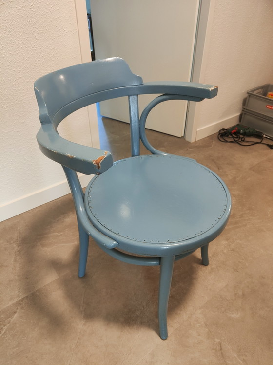 Vintage Thonet 233 / Le Corbusier Stijl Buighout Stoel – Fauteuils, Wood (photo 2 of 5)