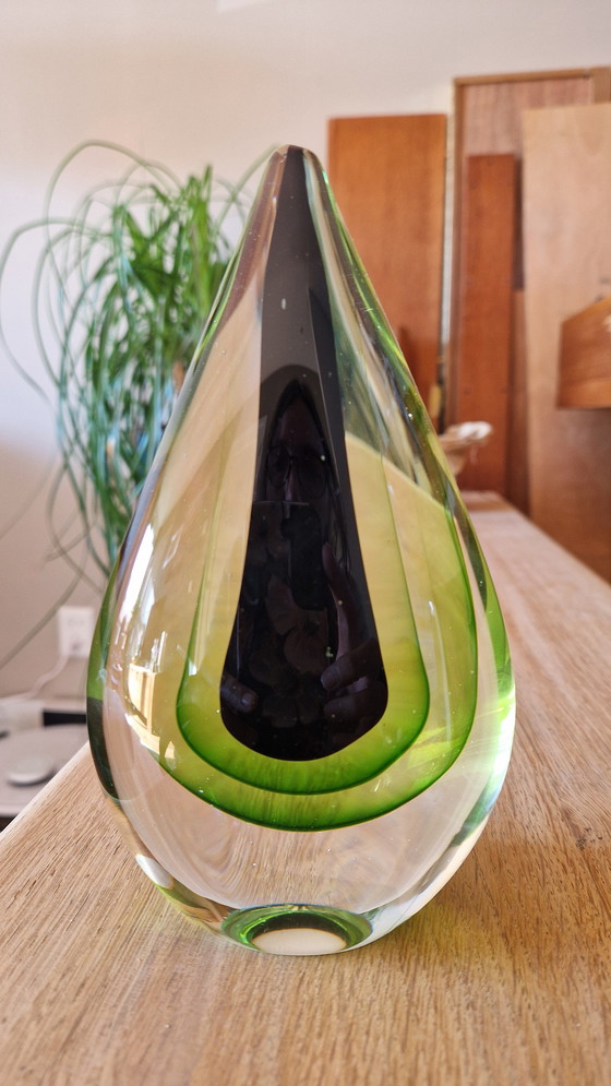 Image 1 of Glazen ornamenten druppel 