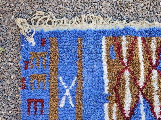 Handgefertigter marokkanischer Teppich 250cm x 200cm – Teppiche & Läufer, Wool, Cotton (photo 7 of 11)