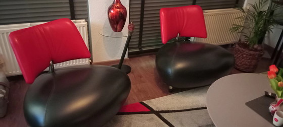 Image 1 of 2 mal Leolux Gallonen Stuhl