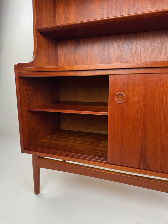 Image 1 of Johannes Sorth for Nexø Møbelfabrik Bornholm Bookcase with Storage