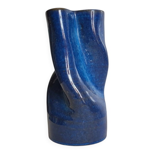 Roller vase in stoneware / Puisaye