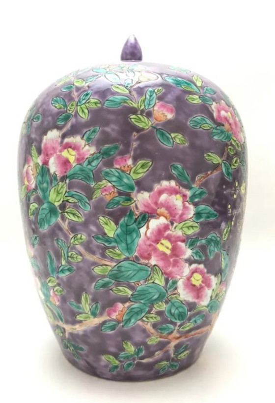 Image 1 of Olla - Porcelana - Tarro de jengibre estilo Dayazhai