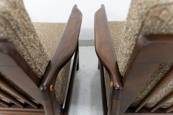 Image 1 of Paar Mid Century Sessel B7522 von Zenon Bączyk, Polen, 1960er Jahre