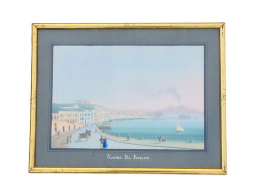 Gouaches napolitanos * siglo XIX * (según Giuseppe Scoppa)