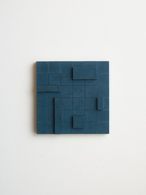 Image 1 of Set di 4 oggetti da parete brutalisti. 