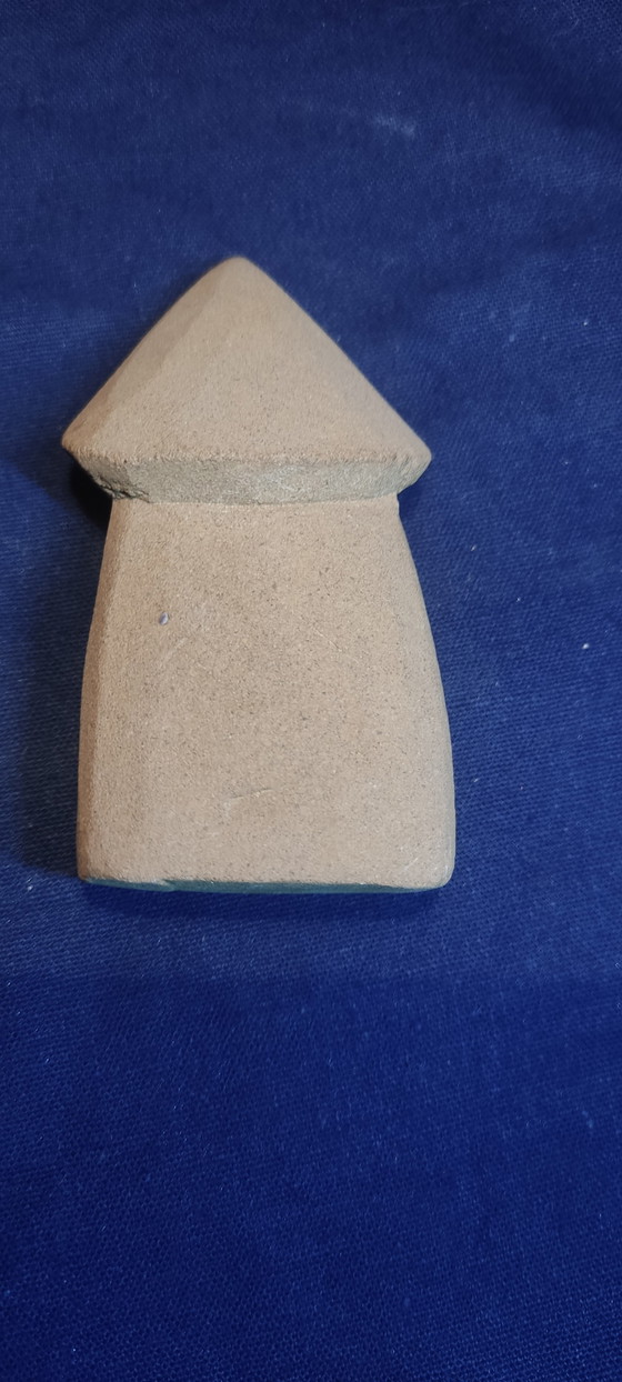 Image 1 of Rara Statua Trauco - Mitologia Cilena Chiloé - Scultura in Pietra Vulcanica