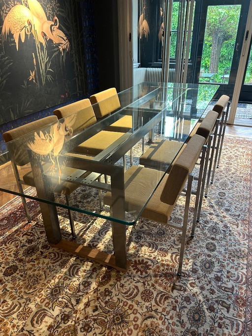 6 martin visser stoelen. 