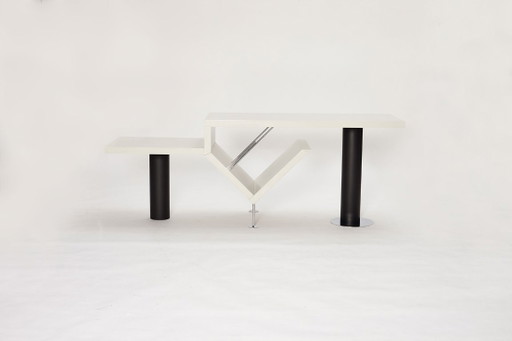 Attyka 2 Console Table Designed by Jacob Jensen for Bang & Olufsen, Denmark, 1980’s – Wood (photo 2 of 18)
