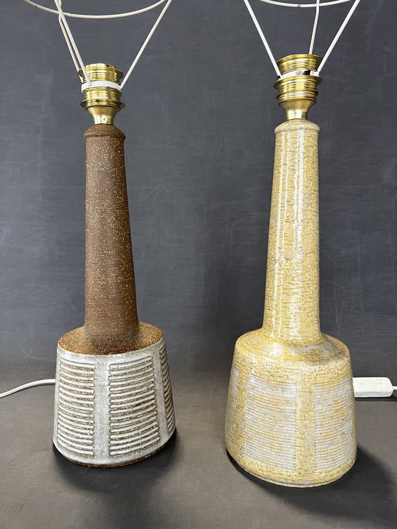 Image 1 of 2 X  Table Lamps Palshus / Le Klint , Denmark , Vintage , Pottery , 337