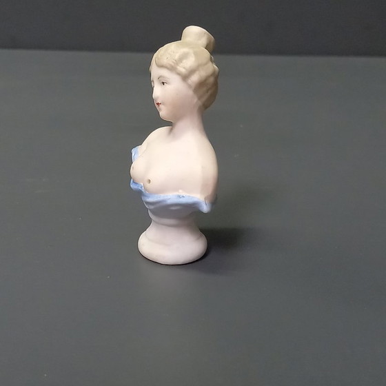 Image 1 of Victorian Bisque Porcelain Figurines - Set