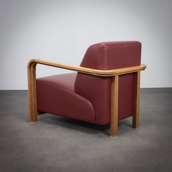 Image 1 of Een paar Hemingway-fauteuils van Hugo de Ruiter, Nederland, jaren 90.