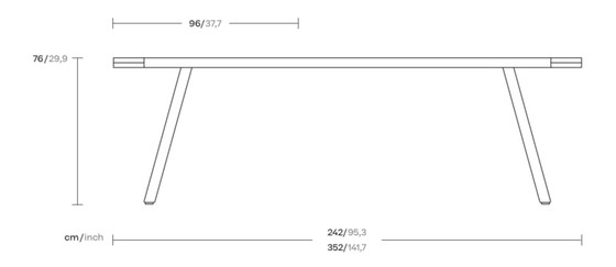 Image 1 of Kettal - Eettafel Uitschuifbaar 8-12 Gasten