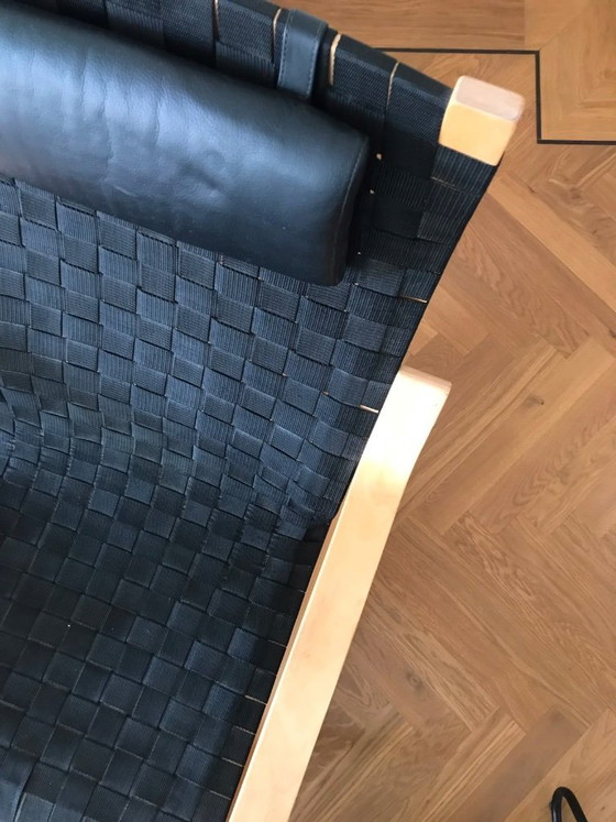Image 1 of Noboru Nakamura, Limited Alvar Aalto tribute, fauteuil met voetensteun "Poäng", IKEA, 1999