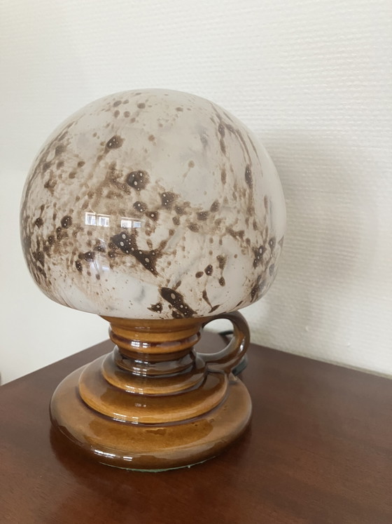 PAN Ceramic Marbled Table Lamp – PAN Keramik, Glass (photo 9 of 15)