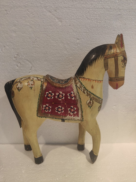 Image 1 of Antico cavallo indiano da sposa Ghodi, anni '30