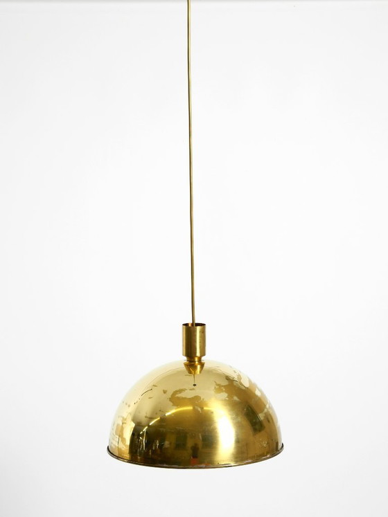 Lampada a sospensione originale in ottone Florian Schulz | Modello "Posa" | Anni '70 – Lampade a sospensione (photo 8 of 19)