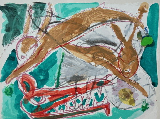 Image 1 of Lithographie Anton Vrede