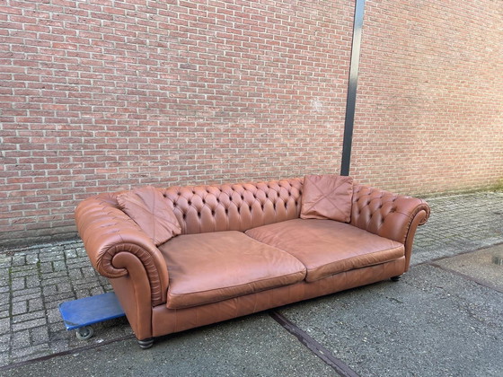 Image 1 of Vintage Chesterfield 3/4 Seater