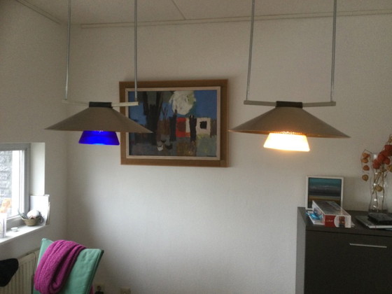 Lampada a sospensione Lira – Lampade a sospensione, Glass, Metal (photo 3 of 9)