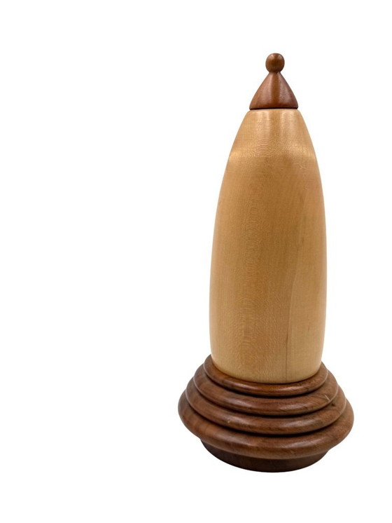 Image 1 of Ugo La Pietra, limitierte Edition, moderner Duftdiffusor aus Holz & dekorative Box – Evoca von Morelato, Italien, 1990er Jahre