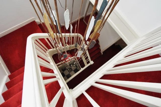 Image 1 of Lampada a sospensione unica per tromba delle scale