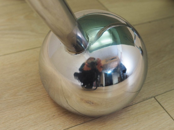 Image 1 of Glazen salontafel, Italiaans design, jaren 70, vervaardigd in Italië.