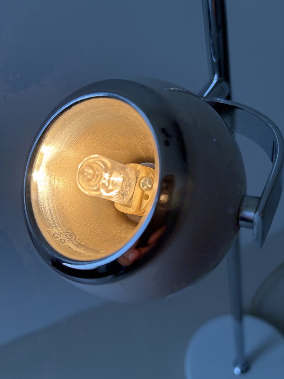 Image 1 of Tafellamp "Eyeball" uit de jaren 80, vintage