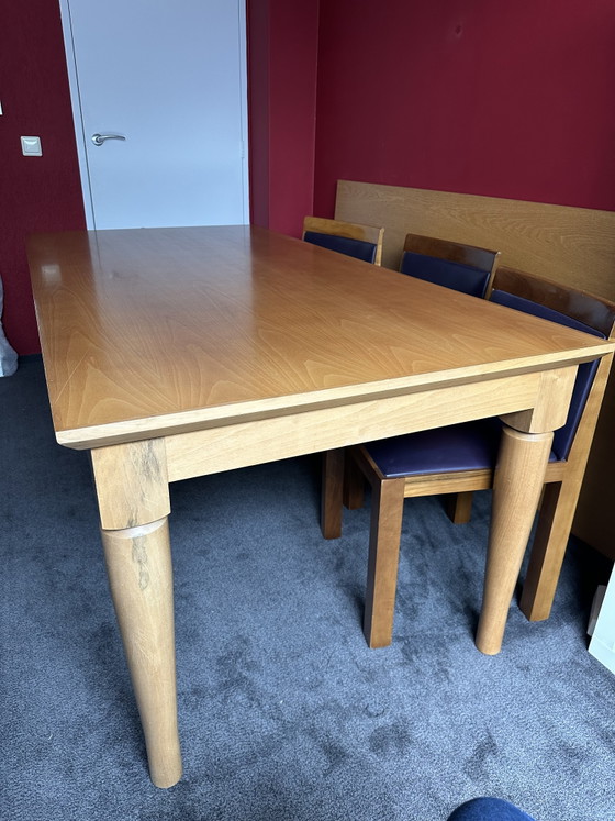 Tavolo da pranzo Molteni con 6 sedie – Molteni&C, Set da pranzo, Wood (photo 5 of 6)