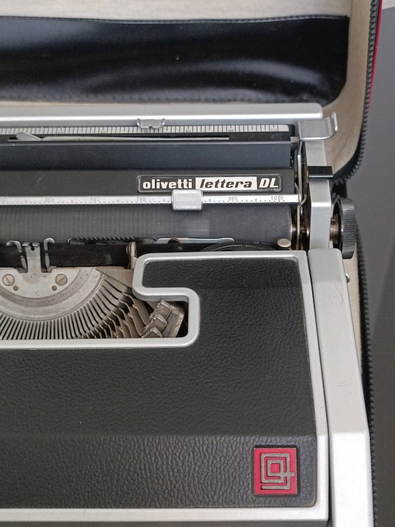 Macchina da Scrivere Lettera DL di E. Sottsass Olivetti 1965 Coppola Il Padrino – Scrivanie, Metal, Plastic (photo 9 of 19)