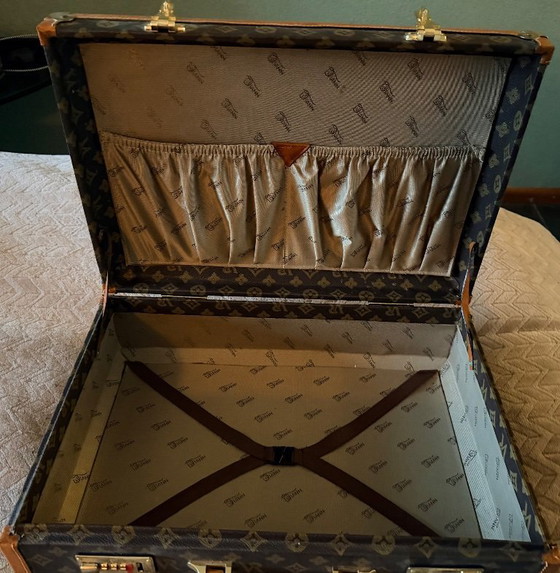 Image 1 of Beautiful leather, vintage suitcase from VR Diann to Louis Vuitton.