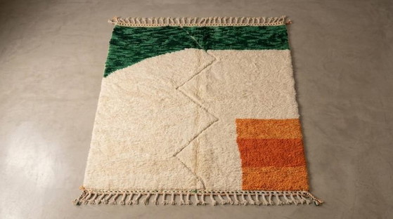 Alfombra bereber marroquí Atlas con coloridos diseños 150/250 cm – Ahrend, Wool (photo 6 of 10)