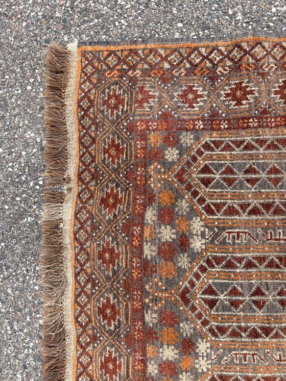 Handgeweven Turkmeens wollen tapijt – Vloerkleden en tapijten, Wool (photo 8 of 12)