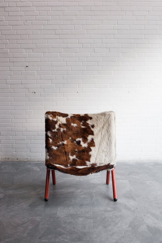 Image 1 of Poltrona in cavallino di Titiana Ammannati e Giampiero Vitelli per Brunati, Italia, anni '70