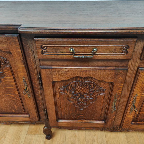 Image 1 of Vintage Louis XV sideboard wall cabinet buffet cabinet