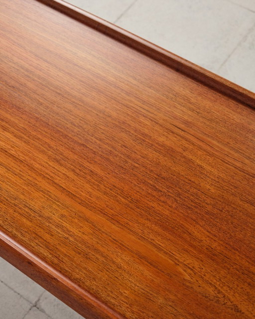 Danish Teak Wood Coffee Table by Grete Jalk, Mid-Century Design 1950s – salontafels