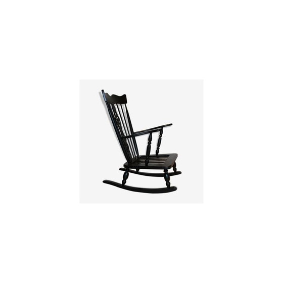 Image 1 of Vintage Windsor rocking chair, English