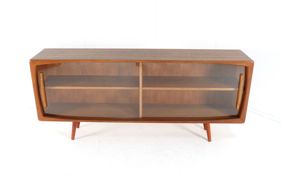 Image 1 of Credenza Dyrlund Vitrine Credenza 'Simested' vintage
