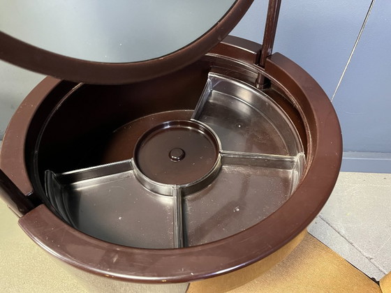 Image 1 of Tocador con ruedas y silla Silvi de Studio Kastilia, años 70, juego de 2